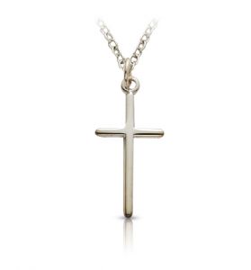 Sterling Silver Simple Cross